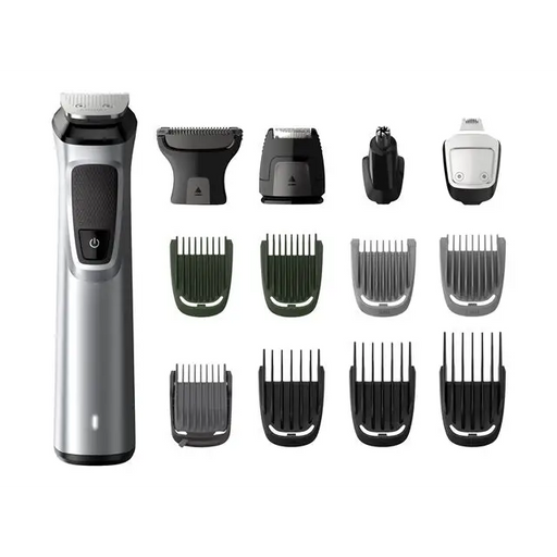 PHILIPS MultiGroom series 7000 14-in-1 Face Hair and Body (B) - Тримери за лице и тяло / One Blade<<<Грижа за