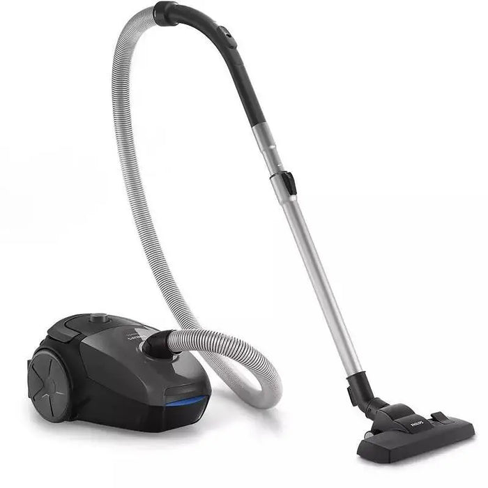 Philips PowerGo Vacuum cleaner with bag anti-allergy filter retains 99.9 of the particles - ECARF certified blue