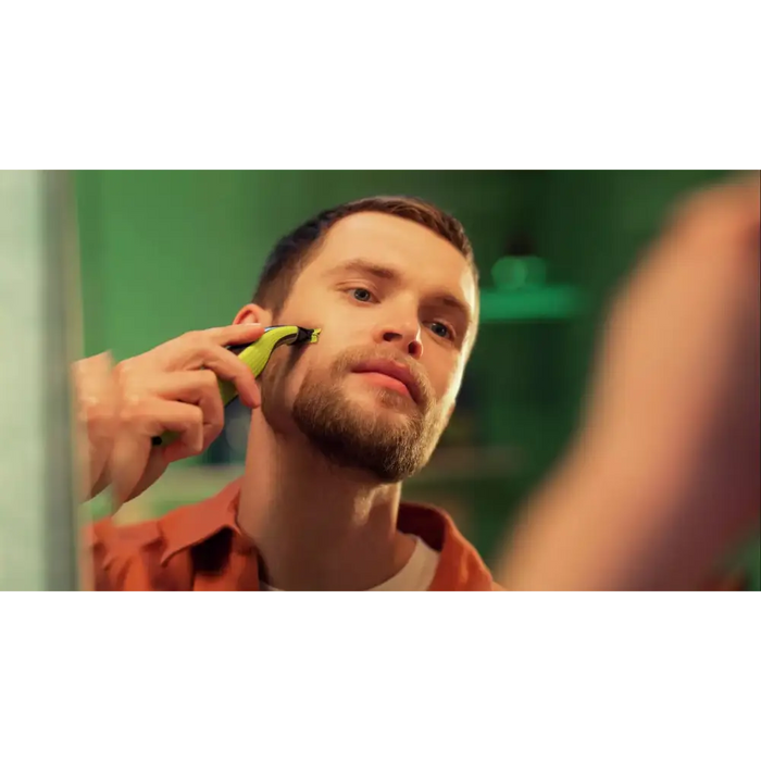 PHILIPS QP2734/31 Oneblade hybrid beard and body trimmer - Последни бройки<<<Едра бяла