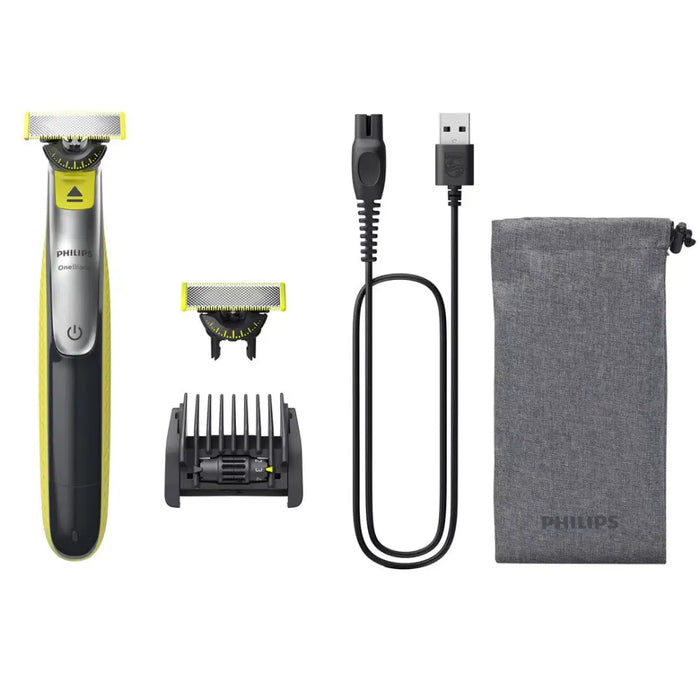 PHILIPS QP2734/31 Oneblade hybrid beard and body trimmer - Последни бройки<<<Едра бяла