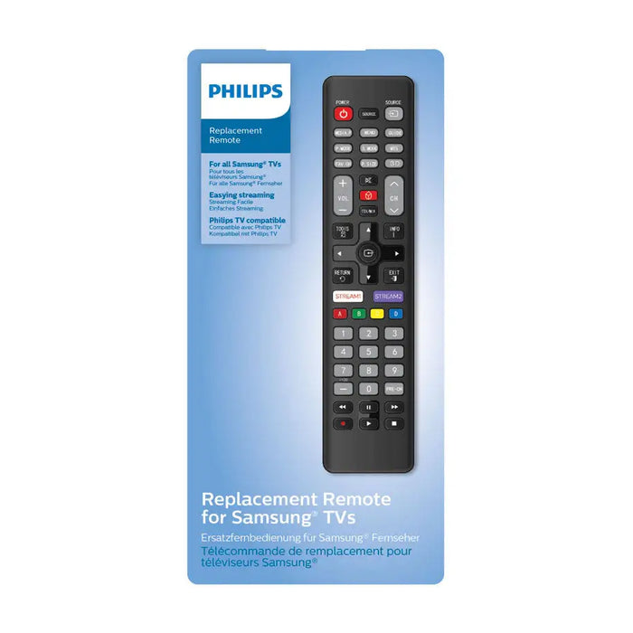 PHILIPS remote control for SAMSUNG TVs Pre-programmed with the SAMSUNG TV IR code - Аксесоари за