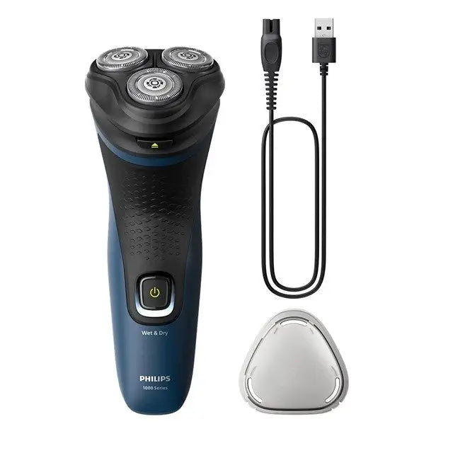 Philips S1151/00 men’s shaver Rotation shaver Trimmer Black Blue - ShaversAGD-GOL<<<Home Appliance