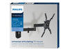 Philips TV Full motion Wall Mount VESA 200 x 100 mm/200 x 200 mm - Аксесоари за телевизори<<<Телевизори<<<Аудио Видео