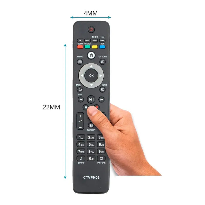 Philips Universal Remote Control Black - Електроника Телевизори<<<Компютри| Електроника<<<BigBuy&&&Дистанционни