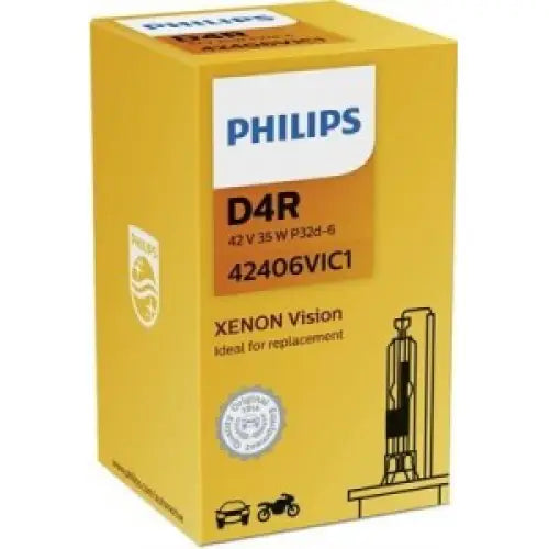 PHILIPS VISION D4R 4400K 35W 42V CARTON BOX 1 PCS - КРУШКИ И СВЕТЛИНИ<<<MaxCar