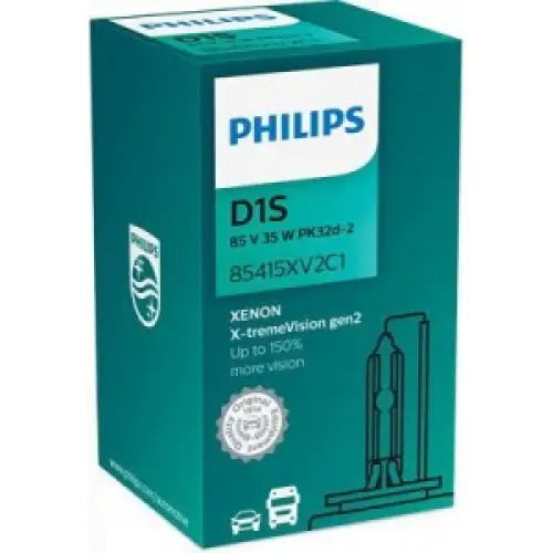 PHILIPS X-TREMEVISION GEN2 D1S 4800K 35W 85V CARTON BOX 1 PCS - КРУШКИ И СВЕТЛИНИ<<<MaxCar