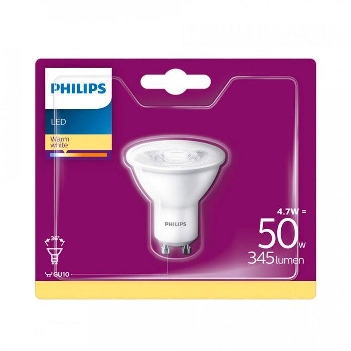 LED BULB PHILIPS GU10 4.7W 345LM 2700K
