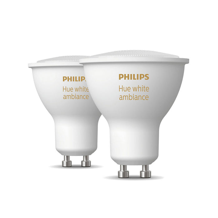 LED BULB GU10 4.3W 2 PCS PHILIPS HUE
