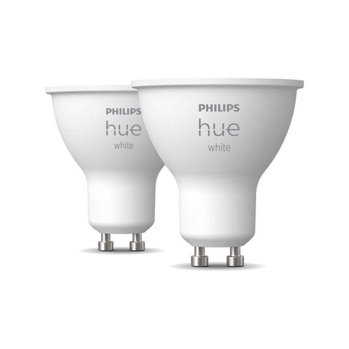 LED BULB GU10 5.2W 2700K 2 PCS PHILIPS HUE