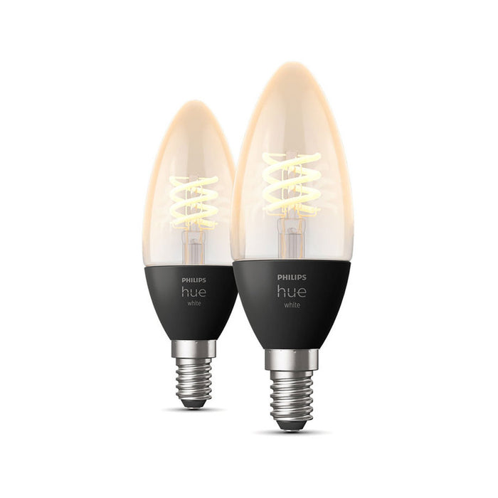 LED BULB E14 4.5W 2700K FILAMENT 2 PCS PHILIPS HUE