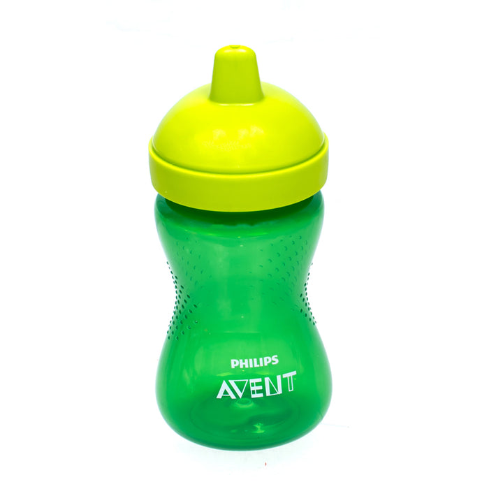 CUP WITH HARD TIP 300ML GREEN 18M+ PHILIPS AVENT