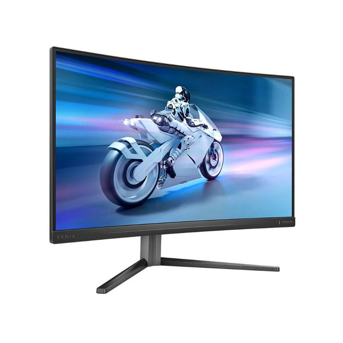 Philips Evnia 27M2C5200W, 27" Curved 1500R VA, 1920x1080@280Hz, 1ms GtG, 0.3ms MPRT, 300 cd/m2, 4000:1, Mega Infinity DCR, Adaptive sync, FlickerFree, LowBlue Mode, Tilt, Height Adjust, Swivel, 2x HDMI, DP