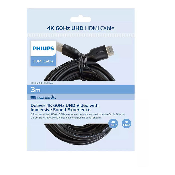 Cable PHILIPS SWV5531 4K HDMI 3M