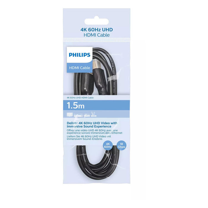 Cable PHILIPS SWV5510 4K HDMI 1.5M