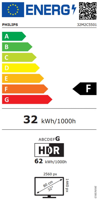 Philips 32M2C5501, 31.5" Curved 1500R VA WLED, 2560x1440@180Hz, 1ms GtG, 0.5ms MPRT, 300cd m/2, 3500:1, Mega Infinity DCR, Adaptive Sync, FlickerFree, LowBlue Mode, Tilt, Height Adjust, Swivel, 2xHDMI, DP