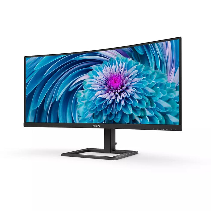 Philips 346E2CUAE, 34" Curved 1500R VA WLED, 3440x1440@100Hz, 4ms GtG, 1ms MPRT, 300cd m/2, 3000:1, Mega Infinity DCR, Adaptive Sync, FlickerFree, Low Blue Mode, 5Wx2, Tilt, Height Adjust, HDMI, DP, USB hub