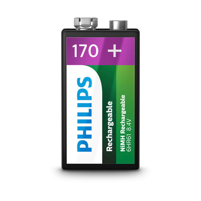 BATTERY PHILIPS 9V 9VB1A17/10 170mAh