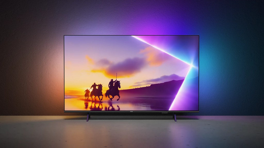 TV PHILIPS 43PUS8400/12, 43"(108 cm), 4K Ultra HD QLED, Ambilight TV, Smart, Titan OS