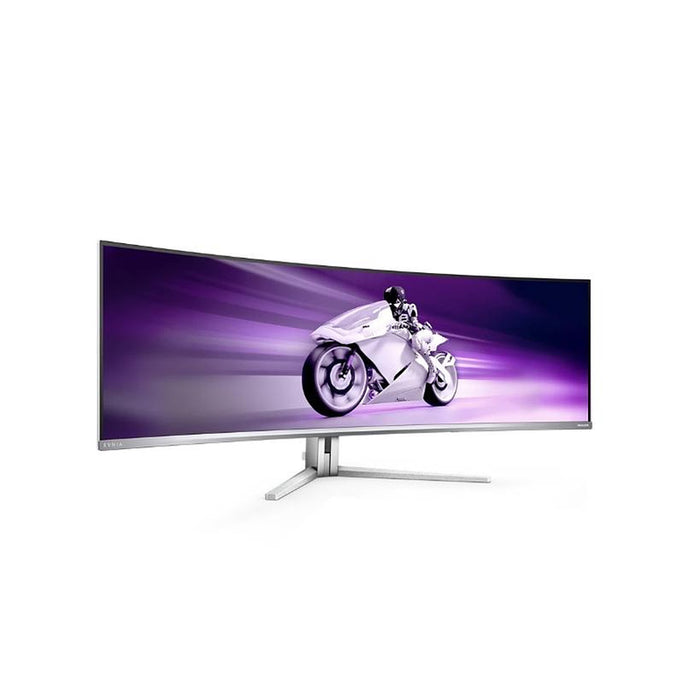 Philips 49M2C8900L, 48.9" QD-OLED Curved 1800R, 5120x1440@144Hz, 0.03 GtG, 1000cd m/2, 1.000.000:1, Mega Infinity DCR, Adaptive Sync, FlickerFree, Blue Light Soft., 7.5Wx4+DTS, Tilt, Height Adjust, Swivel, 2xHDMI, DP, USB hub