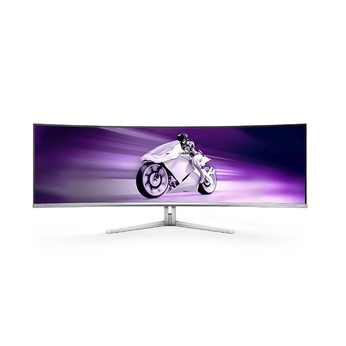 Philips 49M2C8900L, 48.9" QD-OLED Curved 1800R, 5120x1440@144Hz, 0.03 GtG, 1000cd m/2, 1.000.000:1, Mega Infinity DCR, Adaptive Sync, FlickerFree, Blue Light Soft., 7.5Wx4+DTS, Tilt, Height Adjust, Swivel, 2xHDMI, DP, USB hub