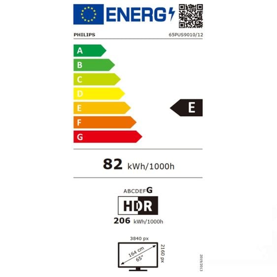 TV PHILIPS The One 65PUS9010/12, 65"(164 cm), 4K Ultra HD QLED, Ambilight TV, Smart, Titan OS