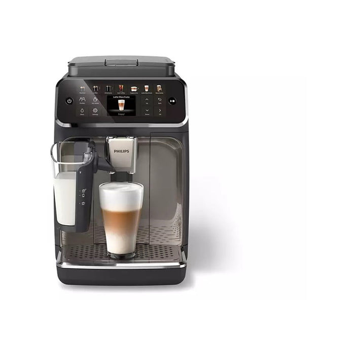 Coffee machine PHILIPS LatteGo 5500 SERIES EP5549/70 1800.00 ml, AUTOMATIC CAPPUCCINO SYSTEM, 15.00 bar, GROUND COFFEE OPTION, BLACK