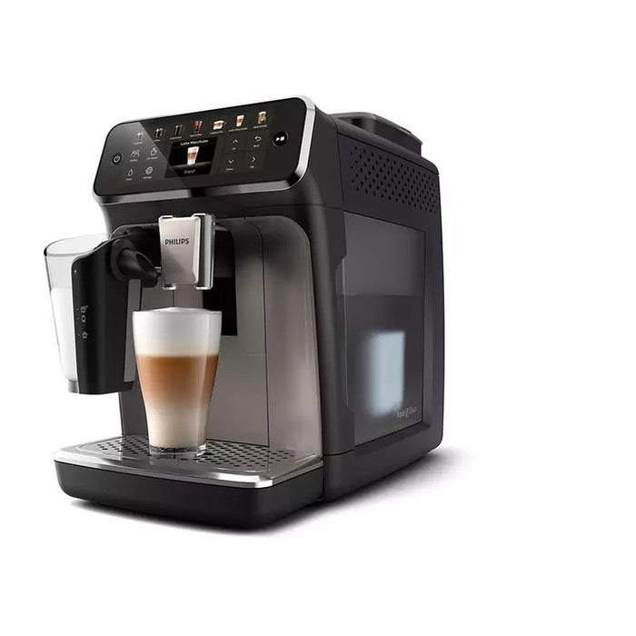 Coffee machine PHILIPS LatteGo 5500 SERIES EP5549/70 1800.00 ml, AUTOMATIC CAPPUCCINO SYSTEM, 15.00 bar, GROUND COFFEE OPTION, BLACK