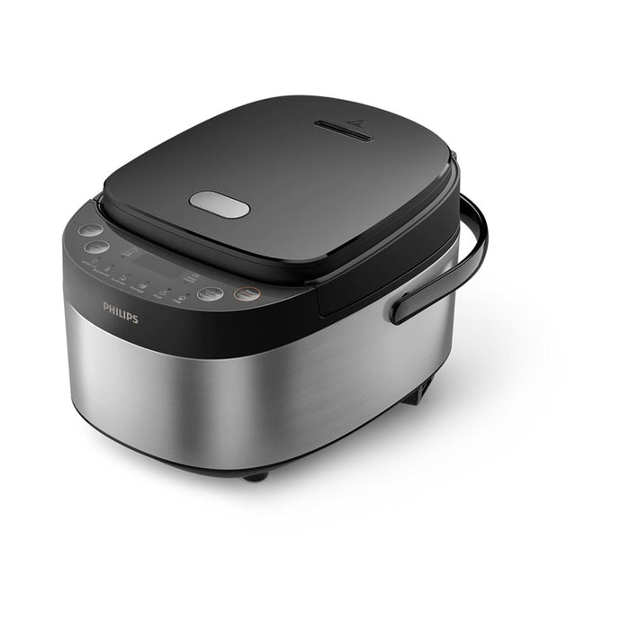 RICE COOKER PHILIPS HD3093/80 BLACK / STAINLESS STEEL, 600 W