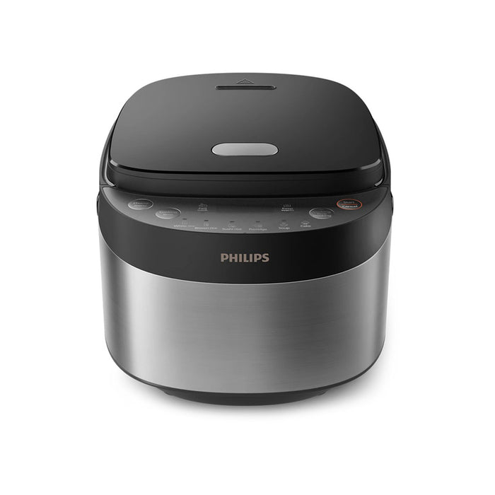 RICE COOKER PHILIPS HD3093/80 BLACK / STAINLESS STEEL, 600 W