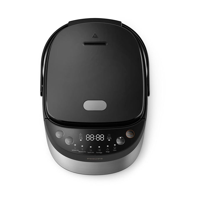 RICE COOKER PHILIPS HD3093/80 BLACK / STAINLESS STEEL, 600 W