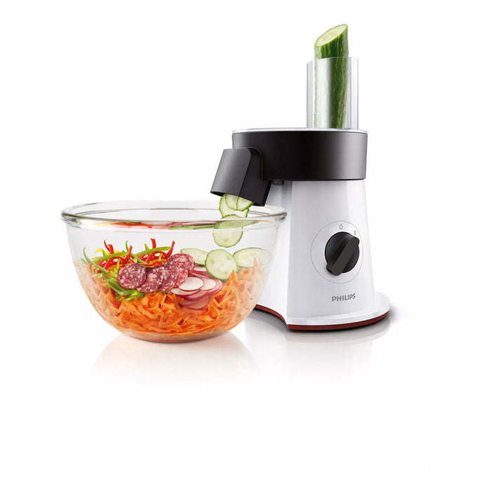 SALAD MAKER PHILIPS HR1388/80 WHITE, BLACK AND RED, 200 W