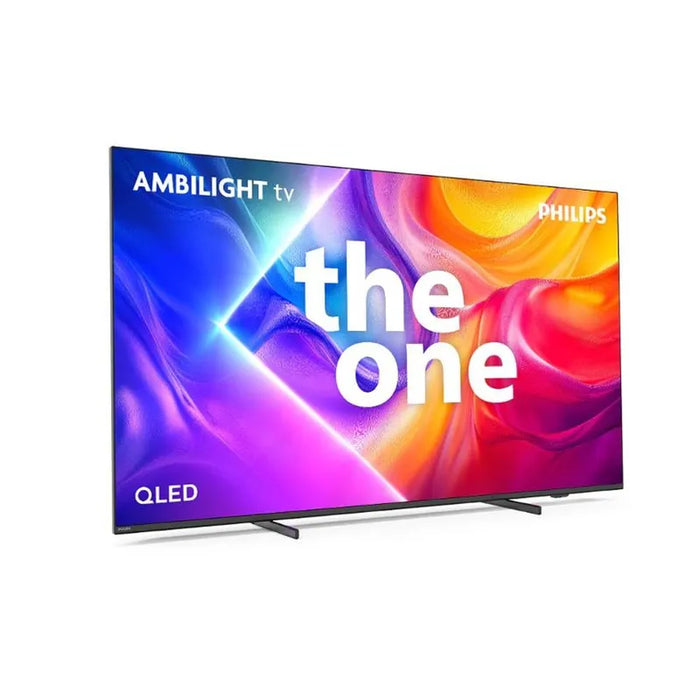 TV PHILIPS The One 85PUS9010/12, 85"(215 cm), 4K Ultra HD QLED, Ambilight TV, Smart, Titan OS