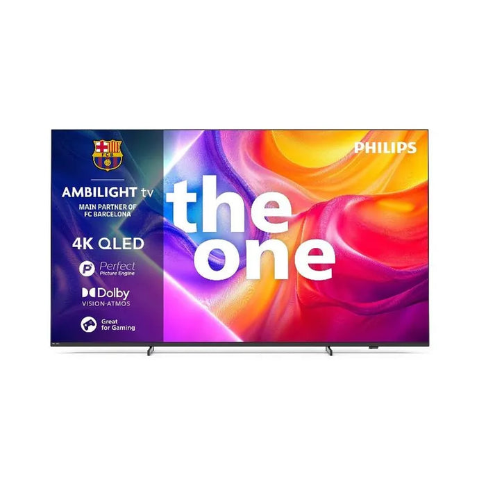 TV PHILIPS The One 85PUS9010/12, 85"(215 cm), 4K Ultra HD QLED, Ambilight TV, Smart, Titan OS