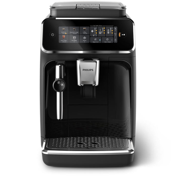 Philips Automatic Coffee Maker 3300 Series Panarello Plus EP3321/40, 1.8L, 230W, Touchscreen, Black EU