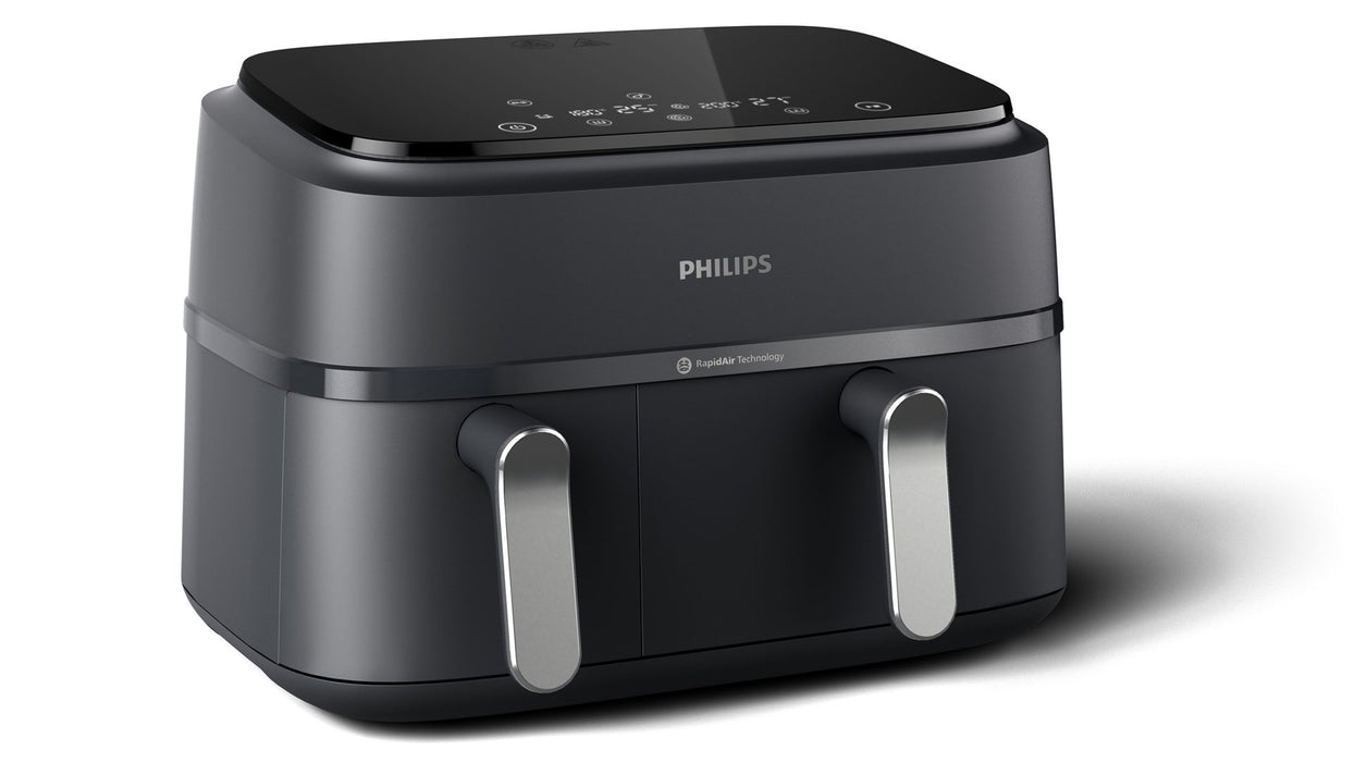 PHILIPS Airfryer Series 3000 Dual basket 8 Preset Menus