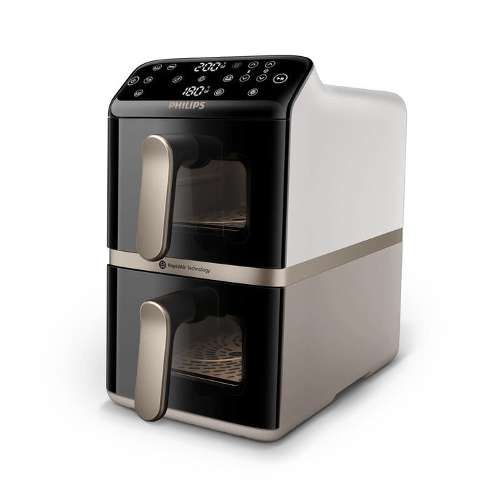 Deep fryer PHILIPS Airfryer 4000 Series NA462/80, double basket, 10 l