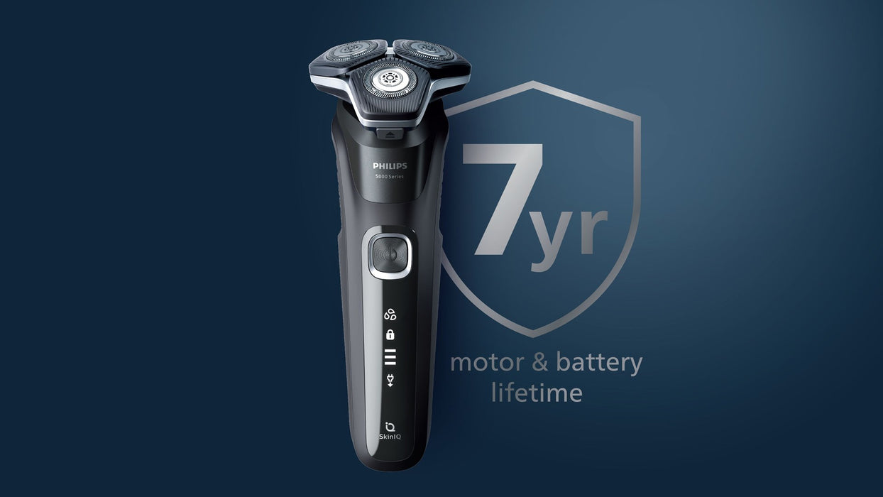 Philips SHAVER Series 5000 S5884/50 men's shaver Rotation shaver Trimmer Black, Green