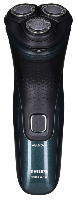 Philips X3052/00 men's shaver Rotation shaver Trimmer Black, Green