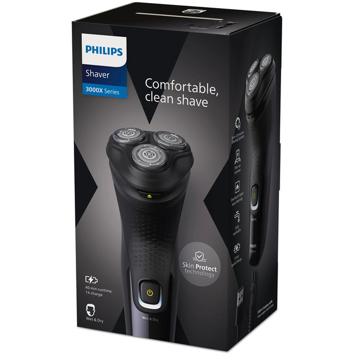 Philips X3021/00 men's shaver Rotation shaver Trimmer Black