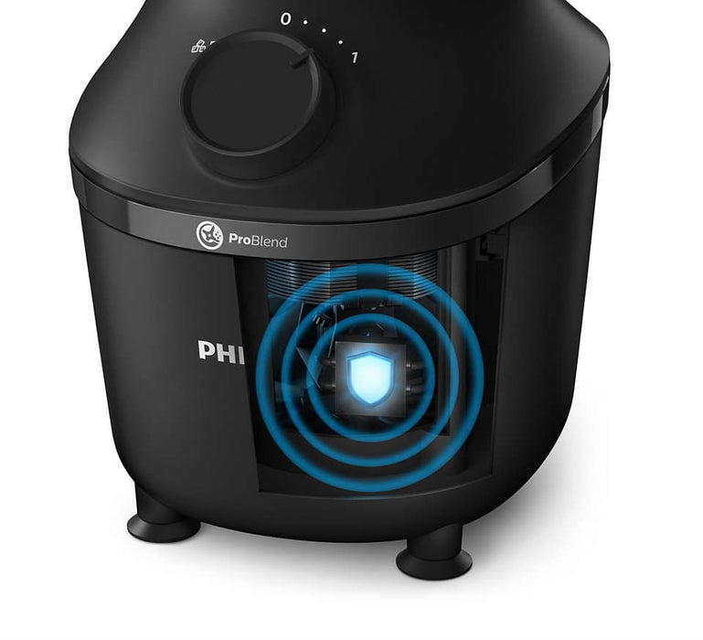 Philips 3000 series HR2291/41 blender 2 L Tabletop blender 600 W Black