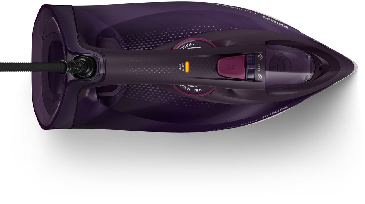 Philips 7000 series DST7061/30 iron Steam iron SteamGlide Elite soleplate 3000 W Purple