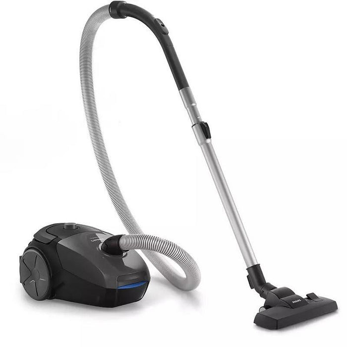 Philips PowerGo Vacuum cleaner with bag, anti-allergy filter retains 99.9 of the particles - ECARF certified, blue