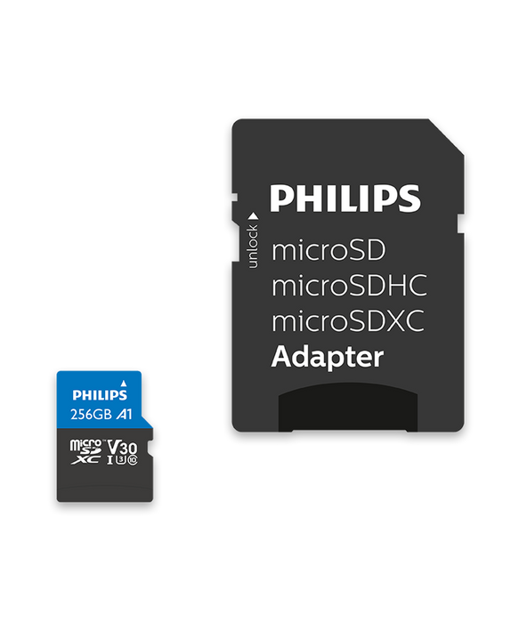 Philips Memory card SDXC 256 GB Class 10, UHS-I U3