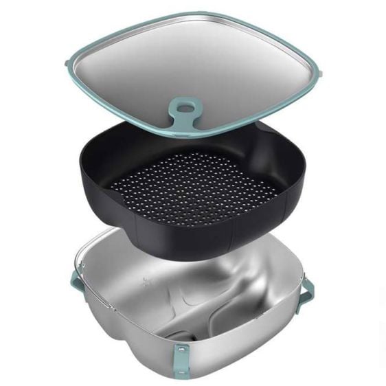 Set 2 in 1 for steaming and quick frying PHILIPS Airfryer HD9960/00