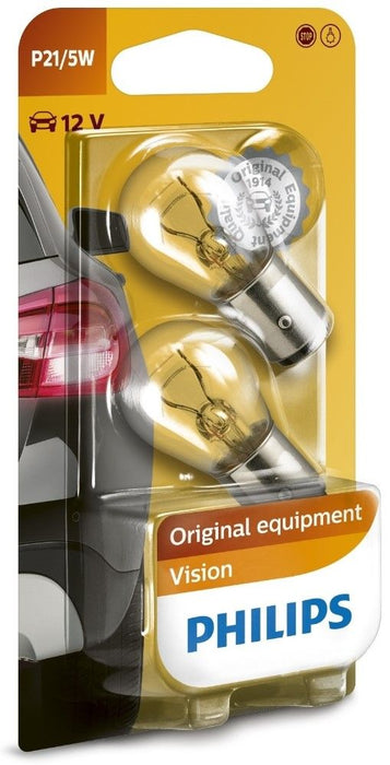 CAR BULB PHILIPS P21W/5 STANDARD PREMIUM 2 BL