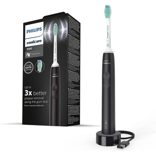 Philips Electic Toothbrush Sonicare 3100 Series HX3671/14 Black EU