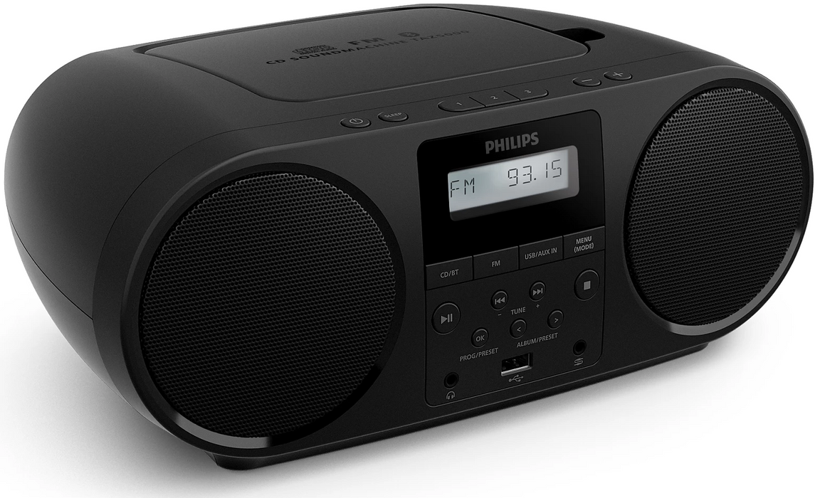PHILIPS CD Player Radio Bluetooth 4W RMS black