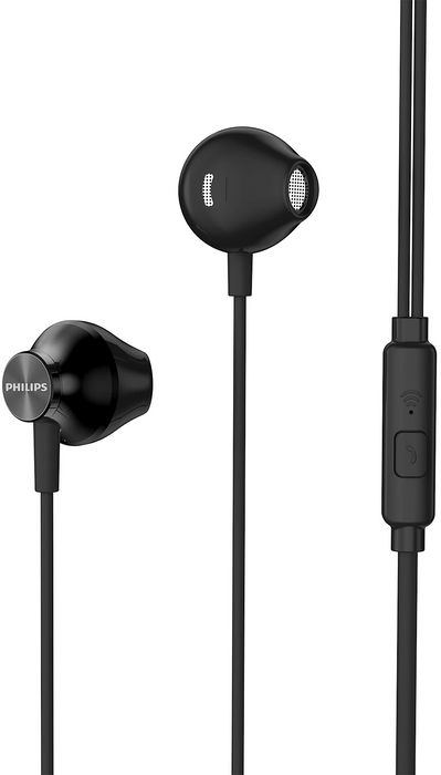 PHILIPS Headphones in-ear 14.2mm drivers open-back black