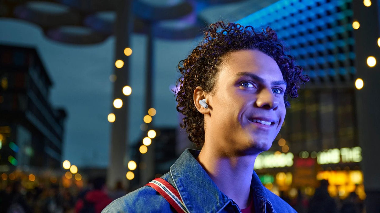 PHILIPS Bluetooth in-ear headphones up to 32 hours playtime blue