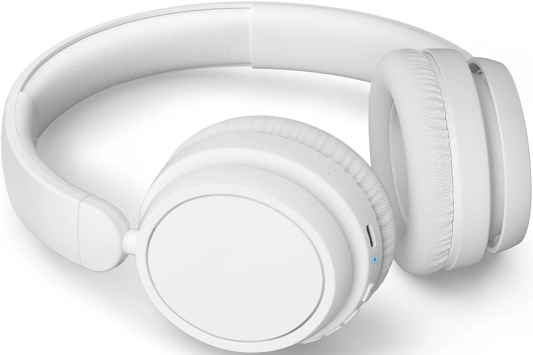PHILIPS Wireless On Ear Headphone with mic 40mm drivers/closed-back white